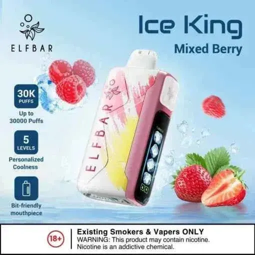 Elf Bar Ice King Mixed Berries 30K