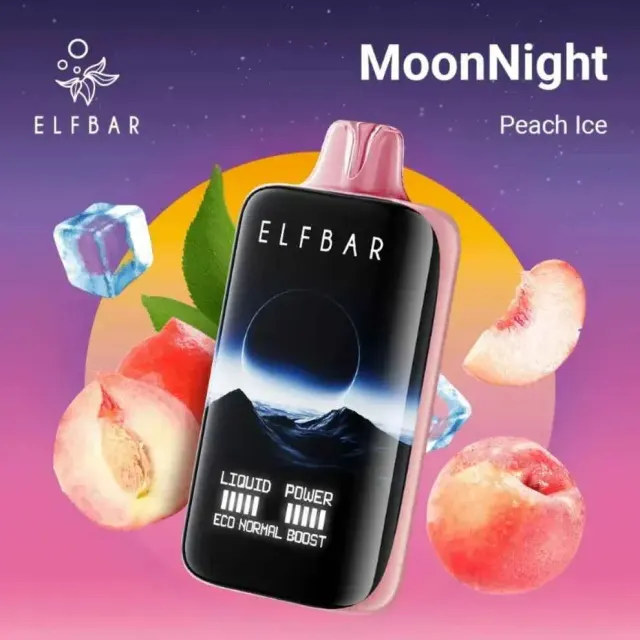 Elf Bar Moon Night 40K Peach Ice