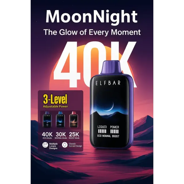 Elf Bar MoonNight 40k Sikanji